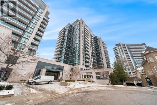 504 - 35 Brian Peck Crescent, Toronto, ON - Outdoor With Balcony With Facade