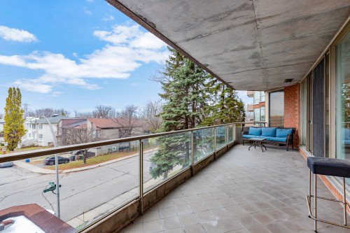 Balcony - 305-6500 Ch. Mackle, Côte-Saint-Luc, QC - Outdoor With Exterior
