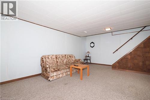 Sitting room featuring carpet flooring and baseboards - 10 Balfour Crescent, Kitchener, ON - Indoor Photo Showing Other Room