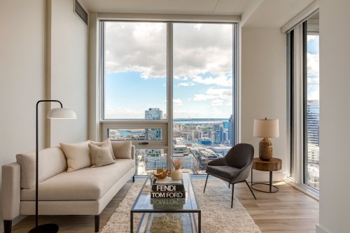 Living Room - 3320-435 Boul. René-Lévesque O., Montréal (Ville-Marie), QC - Indoor Photo Showing Living Room
