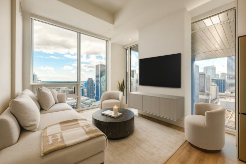 Living Room - 2622-435 Boul. René-Lévesque O., Montréal (Ville-Marie), QC - Indoor Photo Showing Living Room