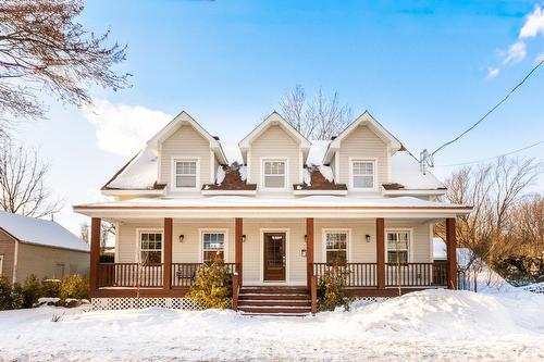 Façade - 21 Rue Lafontaine, Chambly, QC - Outdoor With Deck Patio Veranda With Facade