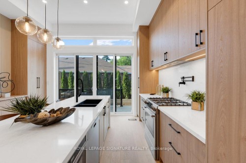 74B Floyd Avenue, Toronto, ON - Indoor Photo Showing Kitchen With Double Sink With Upgraded Kitchen
