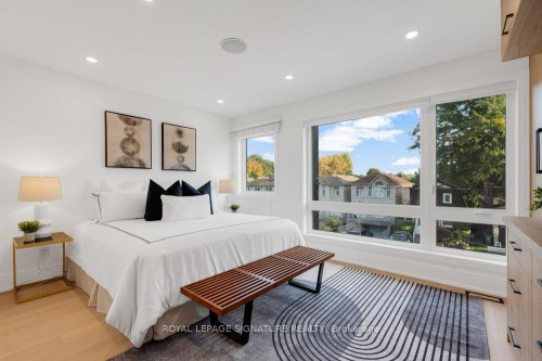 74B Floyd Avenue, Toronto, ON - Indoor Photo Showing Bedroom