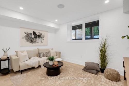 74B Floyd Avenue, Toronto, ON - Indoor Photo Showing Living Room
