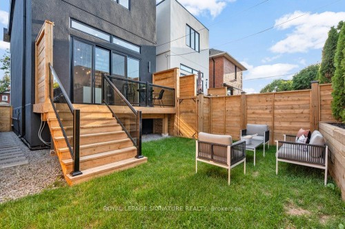 74B Floyd Avenue, Toronto, ON - Outdoor With Deck Patio Veranda