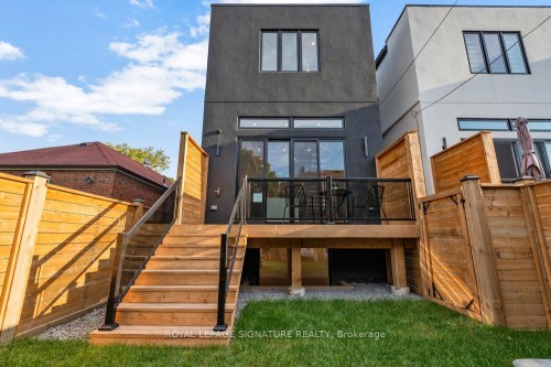 74B Floyd Avenue, Toronto, ON - Outdoor With Deck Patio Veranda