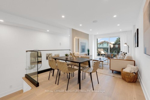 74B Floyd Avenue, Toronto, ON - Indoor Photo Showing Dining Room