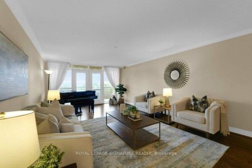 707-89 Skymark Drive, Toronto, ON - Indoor Photo Showing Living Room