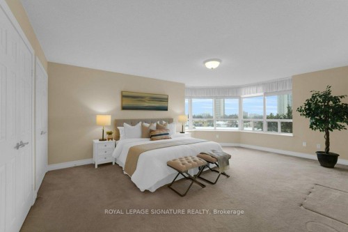 707-89 Skymark Drive, Toronto, ON - Indoor Photo Showing Bedroom