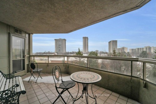 707-89 Skymark Drive, Toronto, ON - Outdoor With Balcony With View With Exterior