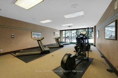 707-89 Skymark Drive, Toronto, ON - Indoor Photo Showing Gym Room