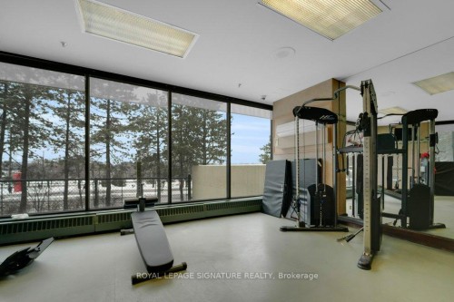 707-89 Skymark Drive, Toronto, ON - Indoor Photo Showing Gym Room