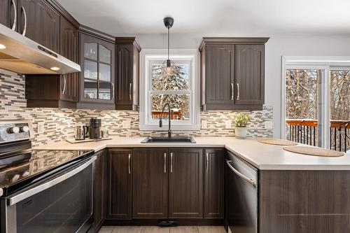 Cuisine - 5431  - 5433 Rue Du Beau-Vallon, Val-Morin, QC - Indoor Photo Showing Kitchen With Upgraded Kitchen