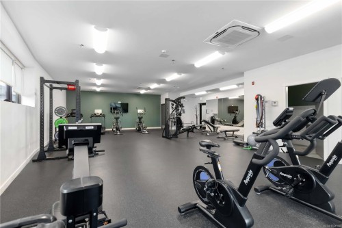 206-2469 Gateway Rd, Langford, BC - Indoor Photo Showing Gym Room