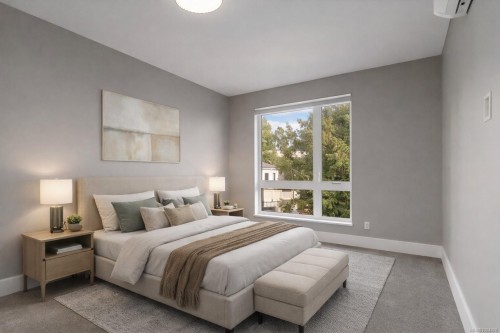 306-990 Doumac Ave, Saanich, BC - Indoor Photo Showing Bedroom