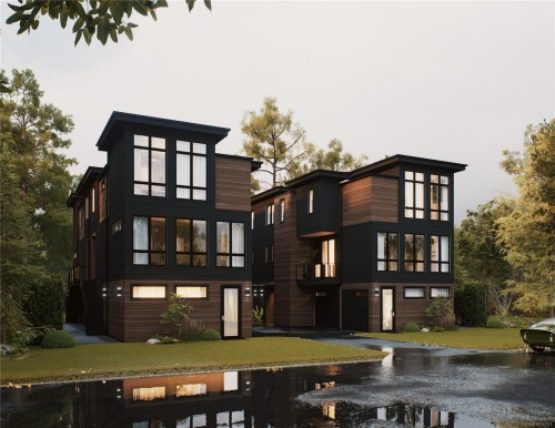 4-2215 Greenlands Rd, Saanich, BC - Outdoor With Facade