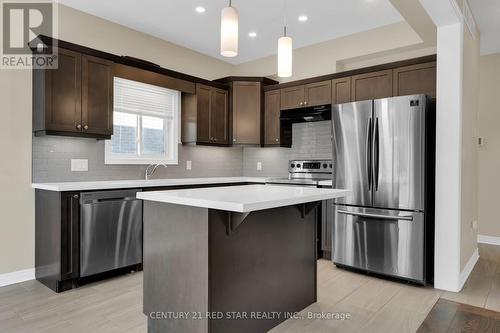 55 Laurent Avenue, Welland, ON - Indoor Photo Showing Kitchen With Upgraded Kitchen
