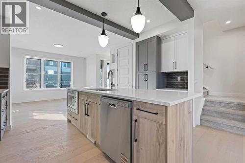 220 Waterford Heath, Chestermere, AB - Indoor Photo Showing Kitchen