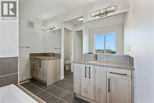 220 Waterford Heath, Chestermere, AB - Indoor Photo Showing Bathroom