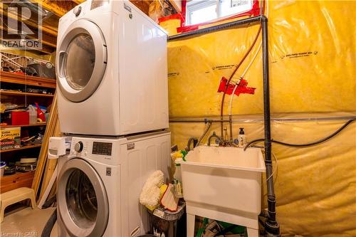 Basement - 701 Homer Watson Boulevard Unit# 38, Kitchener, ON - Indoor Photo Showing Laundry Room