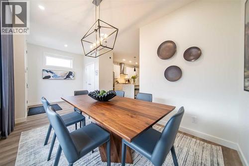 1149 Sailfin Heath, Rural Rocky View County, AB - Indoor Photo Showing Dining Room