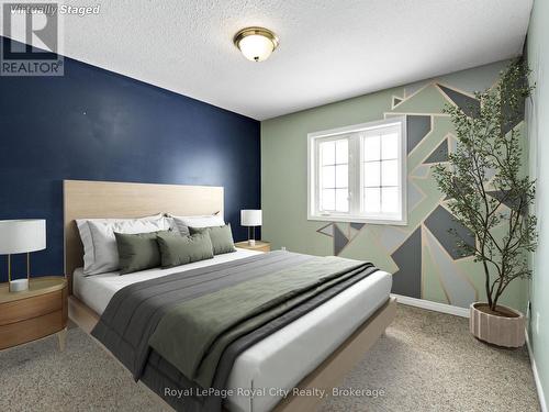 VIRTUALLY STAGED - 47 Schroder Crescent, Guelph (Grange Road), ON - Indoor Photo Showing Bedroom