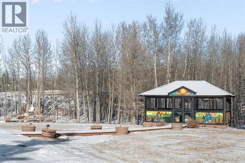 3- season Structure - 22 Bearspaw Summit Place, Rural Rocky View County, AB - Outdoor With Deck Patio Veranda