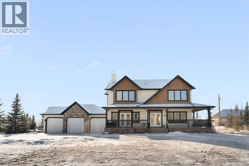 22 Bearspaw Summit Place, Rural Rocky View County, AB - Outdoor With Deck Patio Veranda