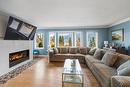 633 Pineview Drive, Kaleden, BC  - Indoor Photo Showing Living Room With Fireplace 