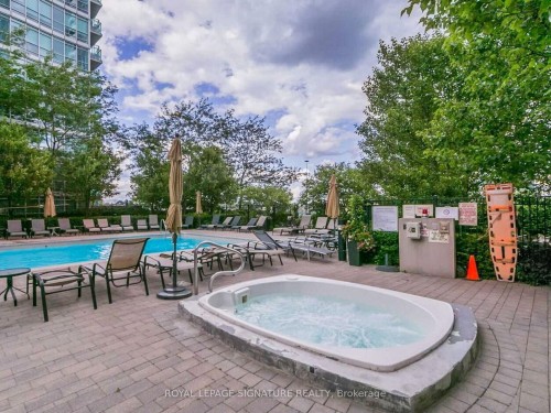 2903-155 Legion Road N, Toronto, ON - Outdoor With In Ground Pool With Deck Patio Veranda
