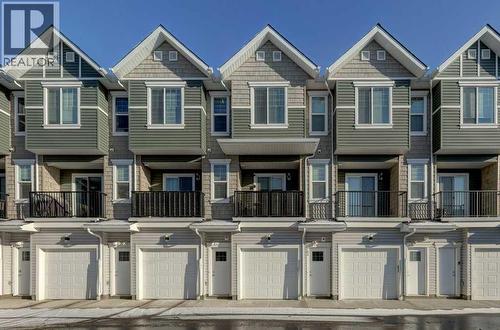 703, 115 Sagewood Drive Sw, Airdrie, AB - Outdoor With Balcony With Facade