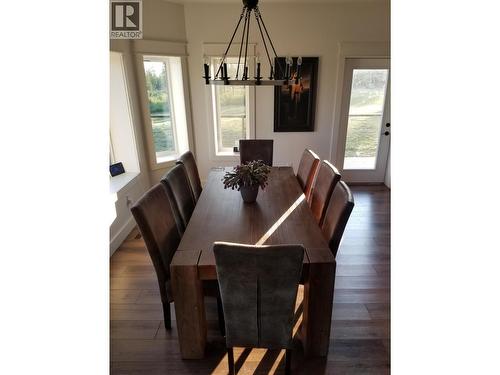 3480 S Chilco Road, Vanderhoof, BC - Indoor Photo Showing Dining Room
