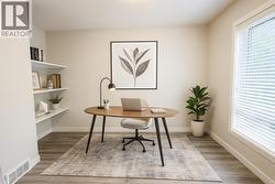 Virtually staged for illustrative purposes only. *Den/flex space at entry - 