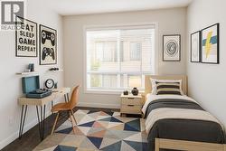 Virtually staged for illustrative purposes only *upper floor bedroom* - 