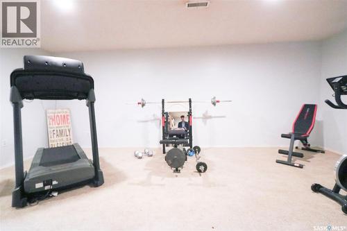 91 Collacott Drive, Yorkton, SK - Indoor Photo Showing Gym Room