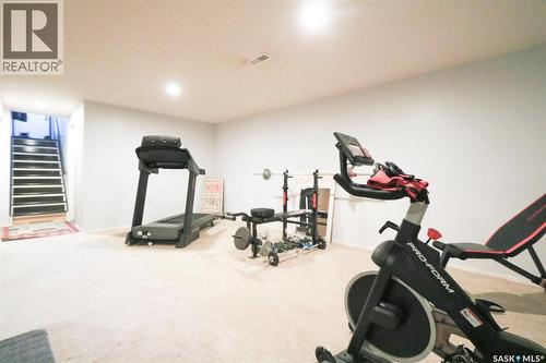 91 Collacott Drive, Yorkton, SK - Indoor Photo Showing Gym Room