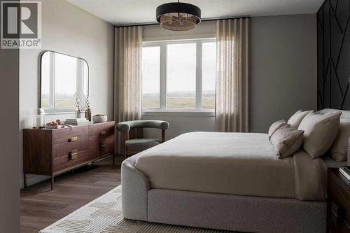 147 Siltstone Place, Balzac, AB - Indoor Photo Showing Bedroom