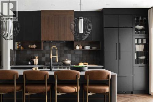 147 Siltstone Place, Balzac, AB - Indoor Photo Showing Dining Room