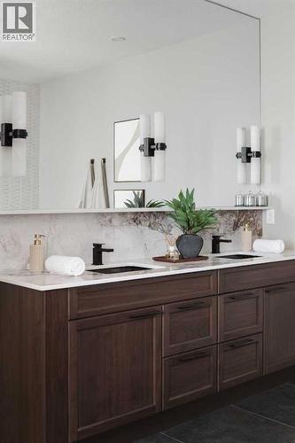 147 Siltstone Place, Balzac, AB - Indoor Photo Showing Bathroom