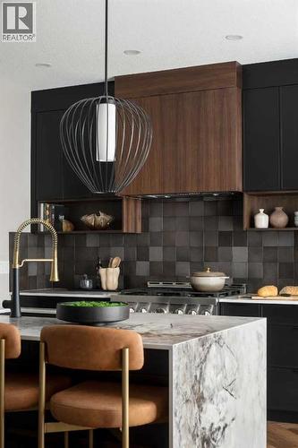 147 Siltstone Place, Balzac, AB - Indoor Photo Showing Kitchen