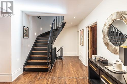 Stunning stairway with recessed lighting - 1 Bryce Avenue, Toronto, ON - Indoor Photo Showing Other Room