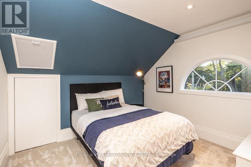 Fourth Bedroom with skylight and plenty of storage - 1 Bryce Avenue, Toronto, ON - Indoor Photo Showing Bedroom