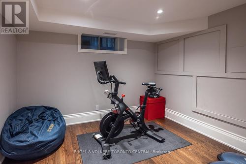 Fifth bedroom with 3 piece ensuite - 1 Bryce Avenue, Toronto, ON - Indoor Photo Showing Gym Room
