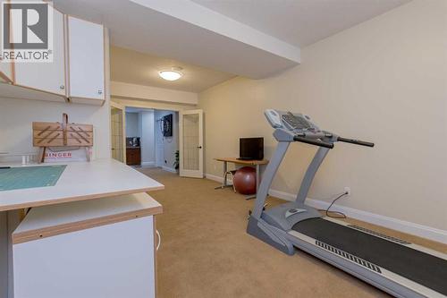 4622 93A Street, Wedgewood, AB - Indoor Photo Showing Gym Room