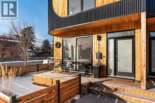 1940 Bowness Road Nw, Calgary, AB - Outdoor With Deck Patio Veranda With Exterior