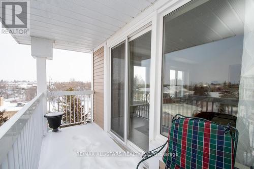 408 - 50 Rivermill Boulevard, Kawartha Lakes (Lindsay), ON - Outdoor With Balcony With Exterior