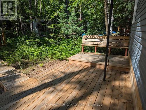 Deck facing south (back of the cottage) - Lot 9 Martin Road, Timmins (Tctdar Outside), ON - Outdoor With Deck Patio Veranda