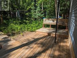 Deck facing south (back of the cottage) - 