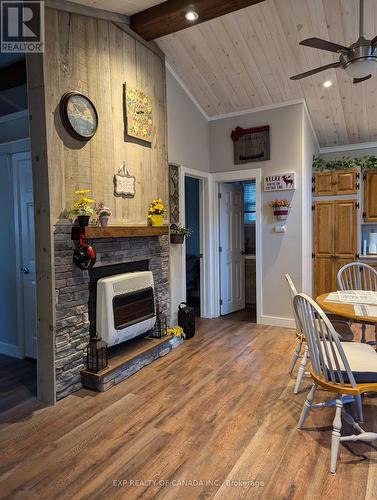 Propane Forced Air Space Heater - Lot 9 Martin Road, Timmins (Tctdar Outside), ON - Indoor With Fireplace